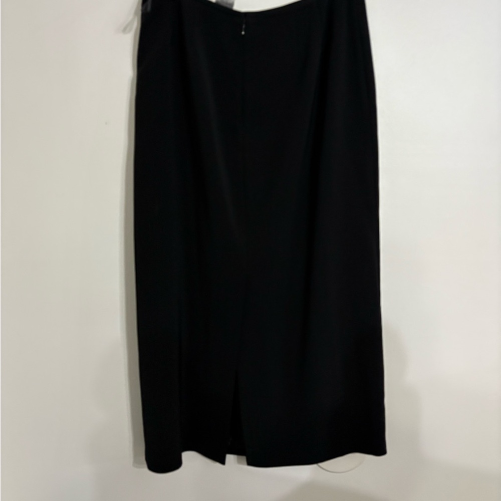 Collections Le Suit Elegant Black Women's Skirt and Jacket Size 12 - Picture 5 of 10